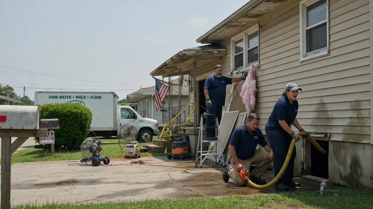 Water Damage Repair in Cordova, IL near me